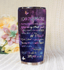 Color Butterfly i can only imagine - Personalized Stainless Steel Tumbler