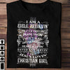 I Am A Bible Believing Christian Cross Flower Standard T-shirt