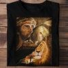 Jesus Lion of judah Lamb of God Cross - Standard T-shirt