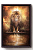 Lion Of Judah Prayer For Healing Christian - Matte Canvas