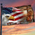American Eagle In God We Trust Jesus Cross Flag Patriotic - House Flag