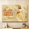 Be still and know that I am God - Matte Canvas