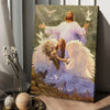 Little angel Jesus Magic forest Pray for healing - Matte Canvas