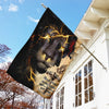 My God That Is Who You Are Lion Jesus Flag - House Flag
