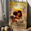 In the arms of Jesus Heaven's light - Matte Canvas