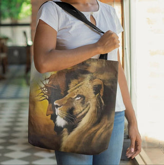 The Lion of Judah Jesus Christ Christian - Tote Bag