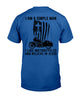 I am a simple man I like motorcycles and believe in jesus - Standard T-shirt